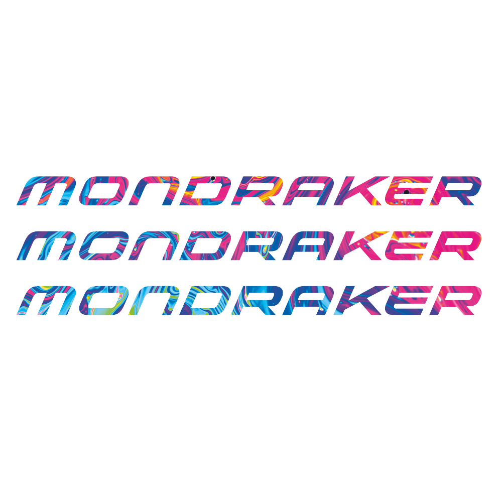 Decal Mondraker, Frame, bike sticker vinyl