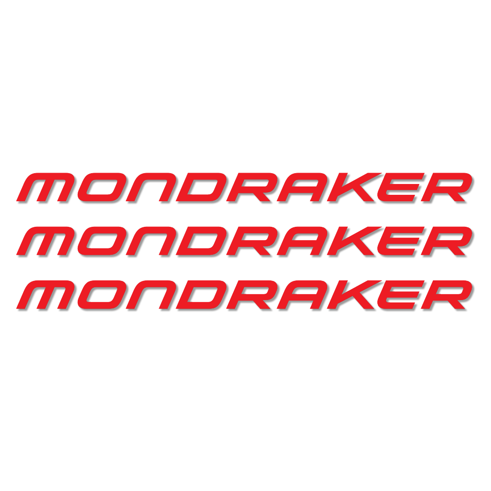 Decal Mondraker, Frame, bike sticker vinyl