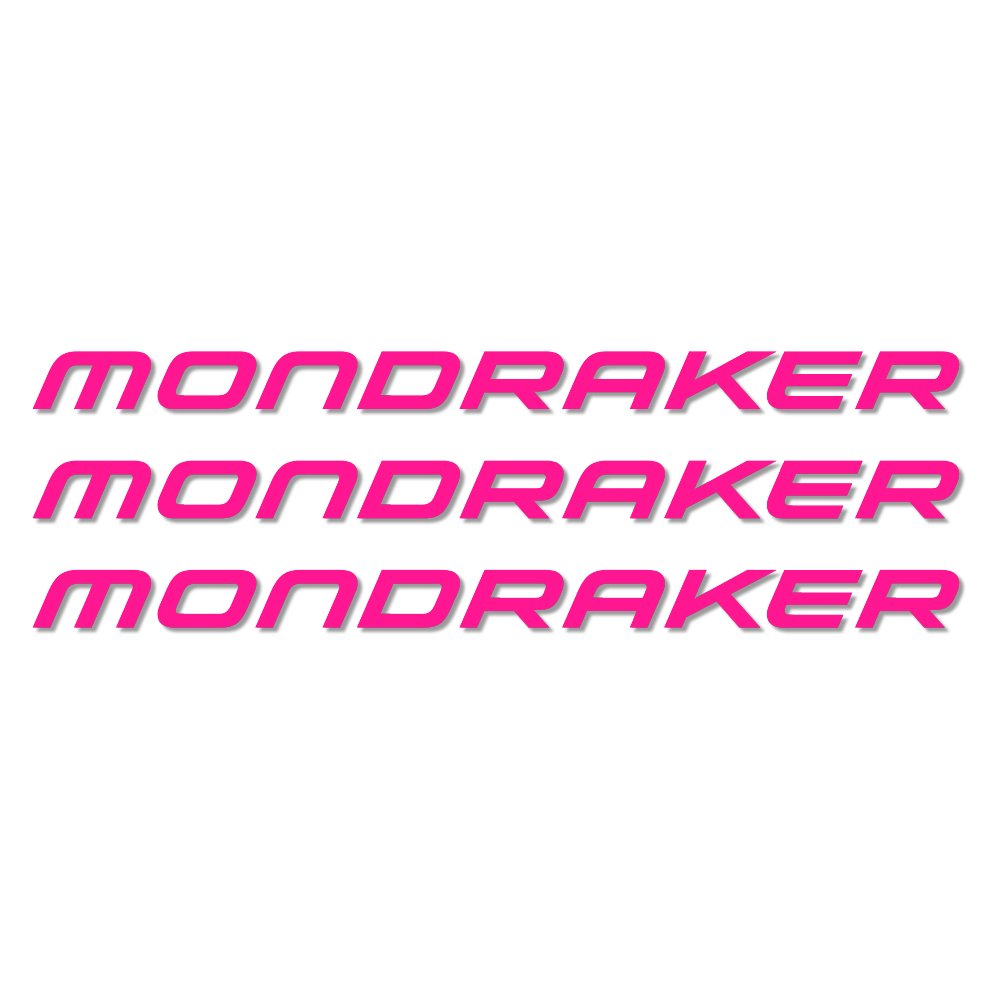 Decal Mondraker, Frame, bike sticker vinyl