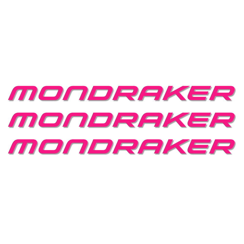 Decal Mondraker, Frame, bike sticker vinyl