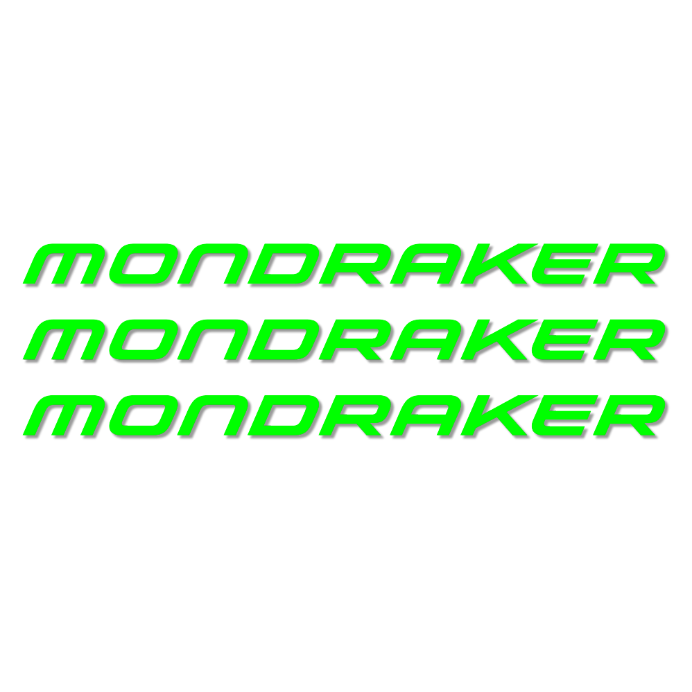 Decal Mondraker, Frame, bike sticker vinyl