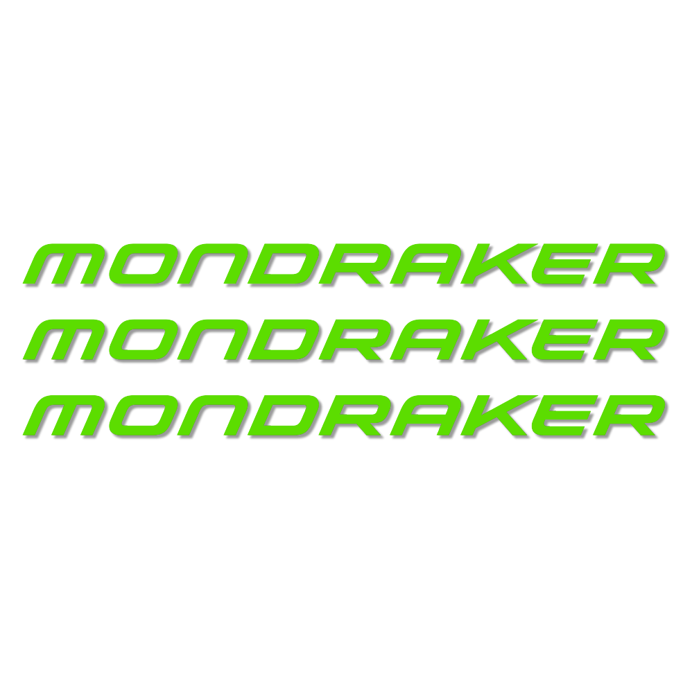 Decal Mondraker, Frame, bike sticker vinyl