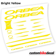 Load image into Gallery viewer, Decal Orbea, Frame, bike sticker vinyl
