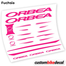 Load image into Gallery viewer, Decal Orbea, Frame, bike sticker vinyl
