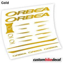 Load image into Gallery viewer, Decal Orbea, Frame, bike sticker vinyl
