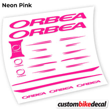 Load image into Gallery viewer, Decal Orbea, Frame, bike sticker vinyl
