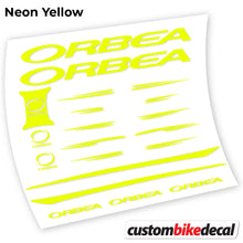 Load image into Gallery viewer, Decal Orbea, Frame, bike sticker vinyl
