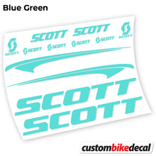 Load image into Gallery viewer, Decal Scott Scale, Frame, bike sticker vinyl
