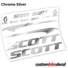 Load image into Gallery viewer, Decal Scott Scale, Frame, bike sticker vinyl
