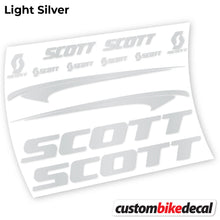 Load image into Gallery viewer, Decal Scott Scale, Frame, bike sticker vinyl
