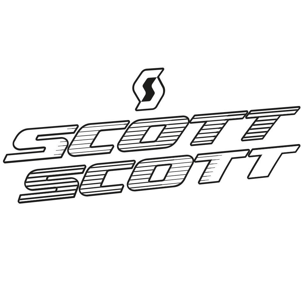 Aufkleber Scott, Rahmen, Fahrradaufkleber Vinyl