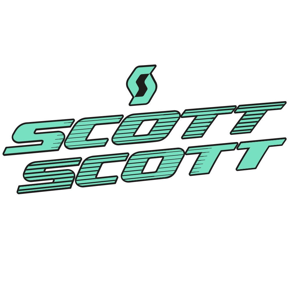 Aufkleber Scott, Rahmen, Fahrradaufkleber Vinyl