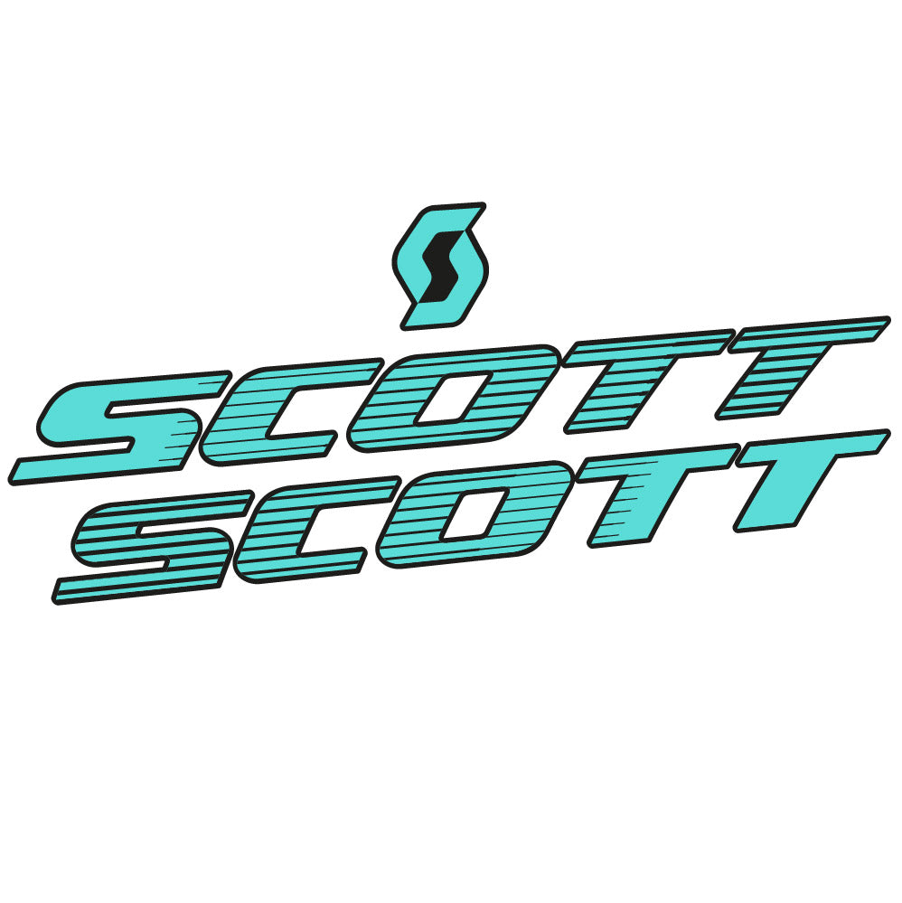 Aufkleber Scott, Rahmen, Fahrradaufkleber Vinyl