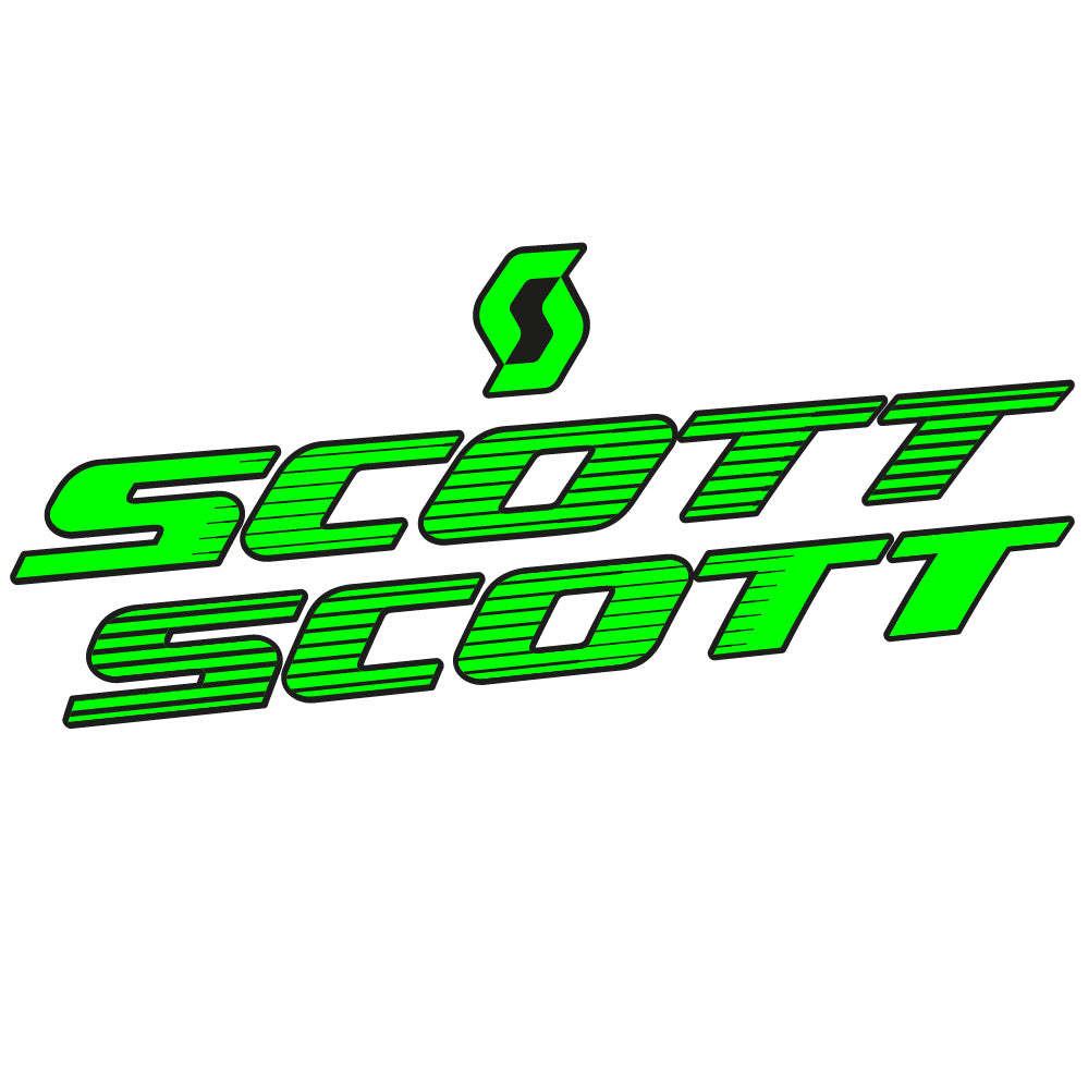 Aufkleber Scott, Rahmen, Fahrradaufkleber Vinyl