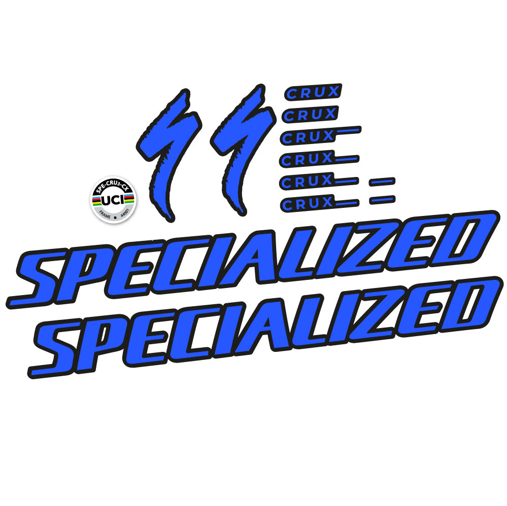 Aufkleber Specialized Crux 2022, Rahmen, Fahrradaufkleber Vinyl