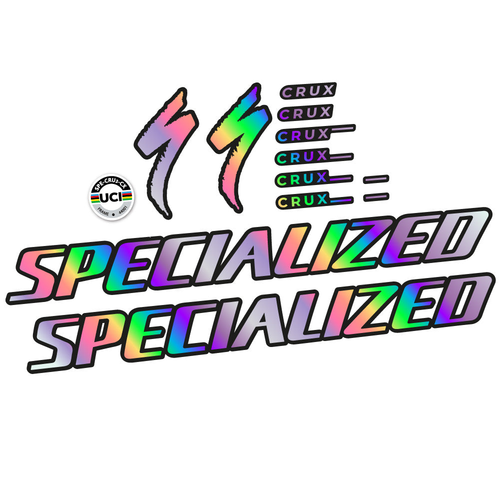 Aufkleber Specialized Crux 2022, Rahmen, Fahrradaufkleber Vinyl