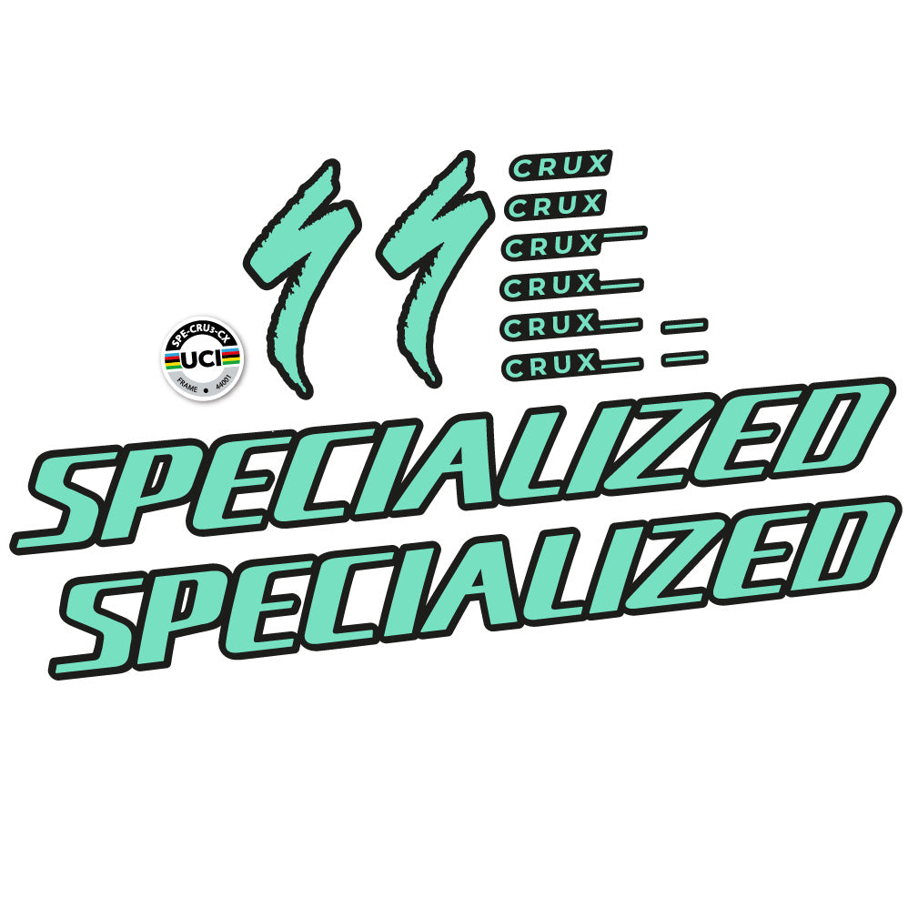 Aufkleber Specialized Crux 2022, Rahmen, Fahrradaufkleber Vinyl
