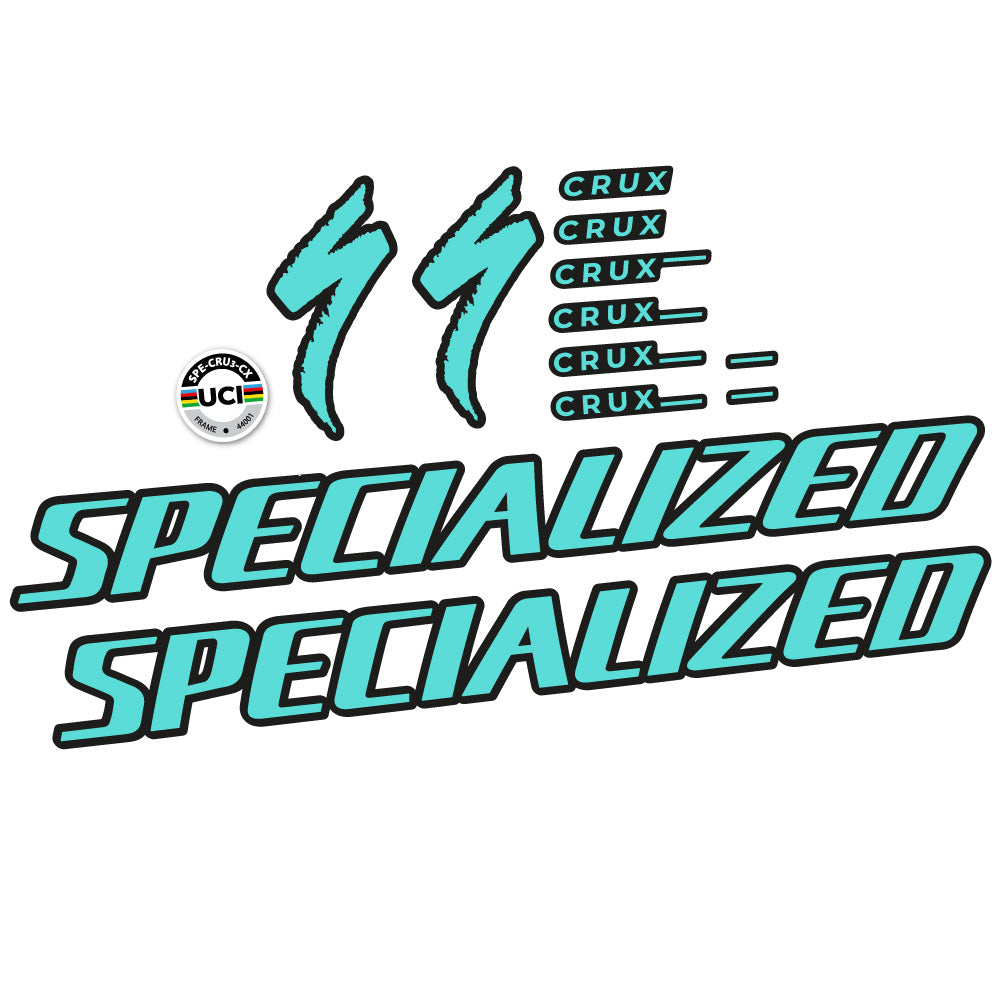 Aufkleber Specialized Crux 2022, Rahmen, Fahrradaufkleber Vinyl
