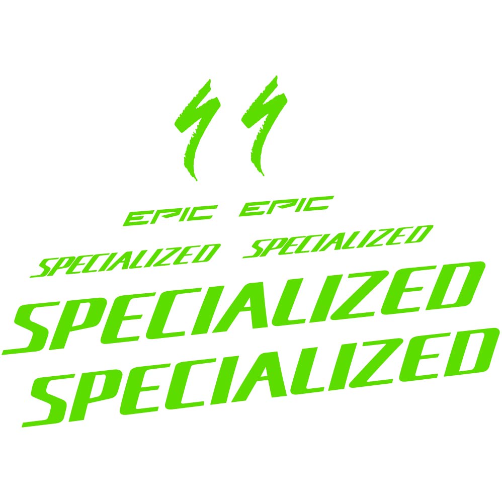 Decal Specialized Epic, frame, bike sticker vinyl