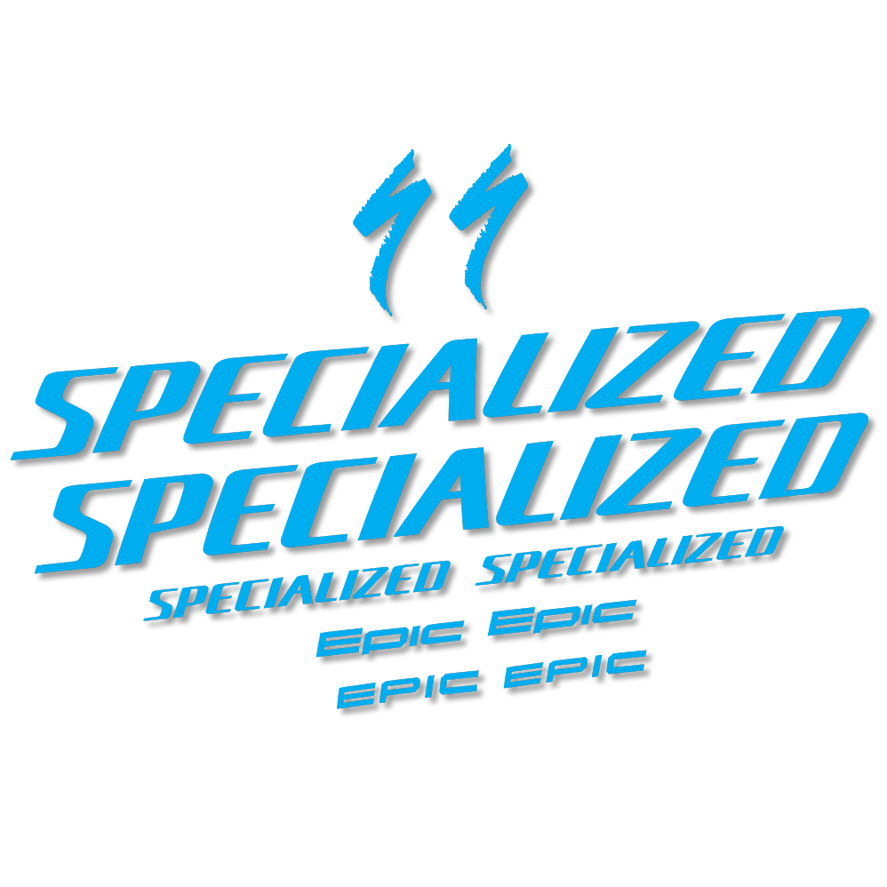 Decal Specialized Epic, Frame, bike sticker vinyl