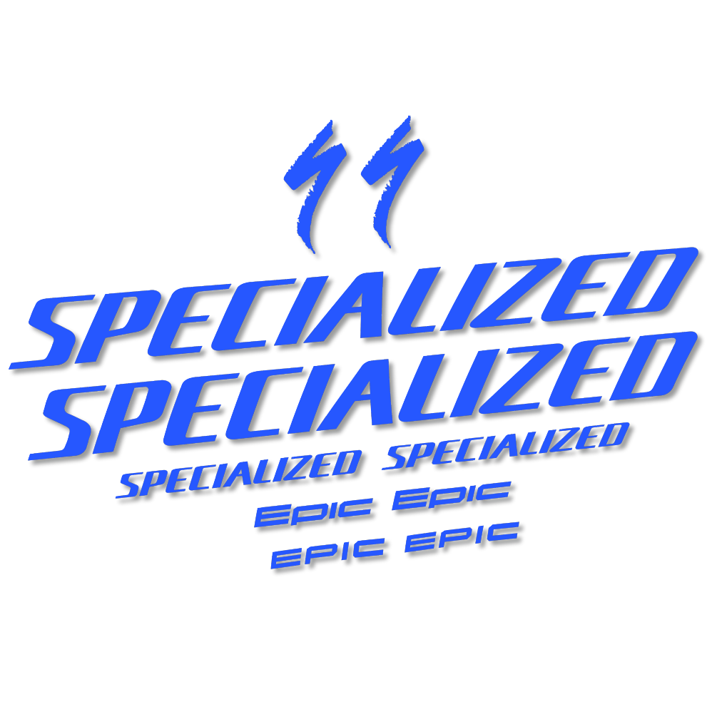 Decal Specialized Epic, Frame, bike sticker vinyl