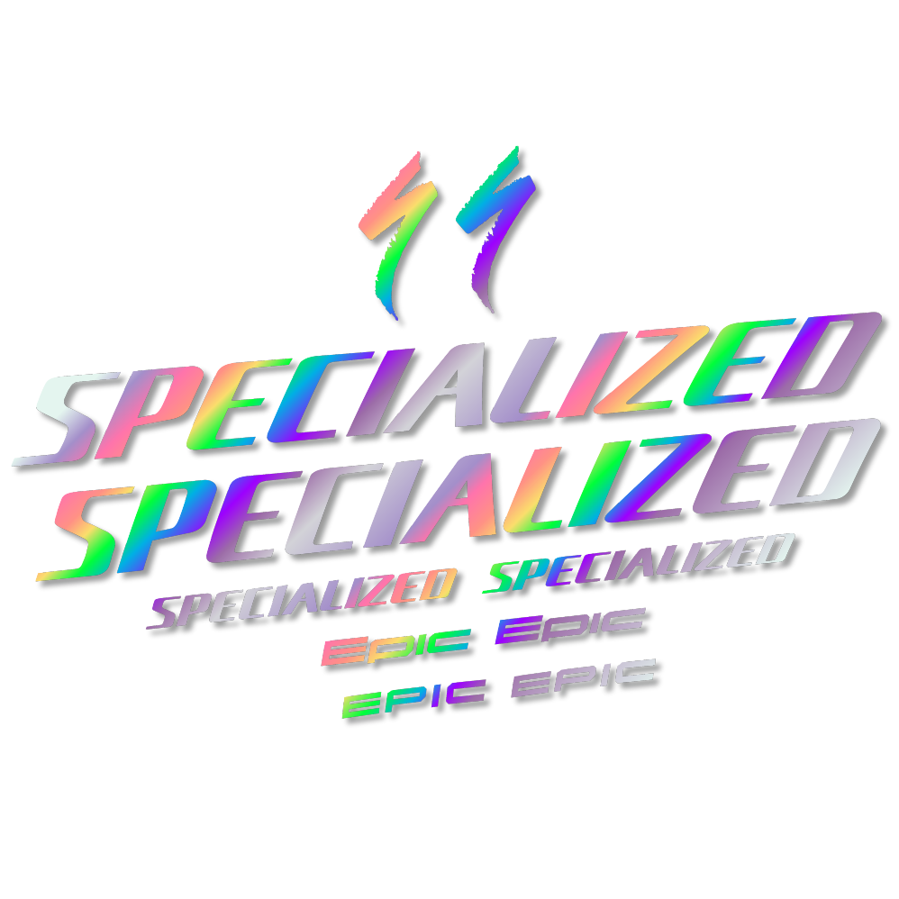 Decal Specialized Epic, Frame, bike sticker vinyl