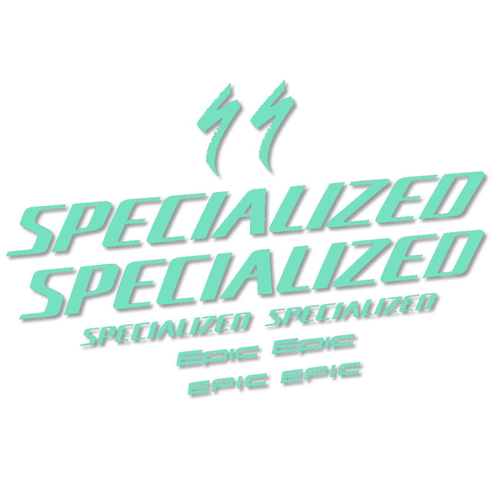 Decal Specialized Epic, Frame, bike sticker vinyl