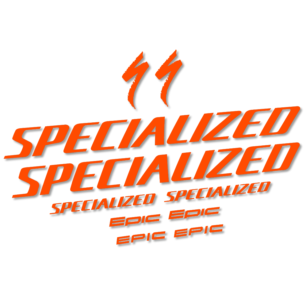 Decal Specialized Epic, Frame, bike sticker vinyl