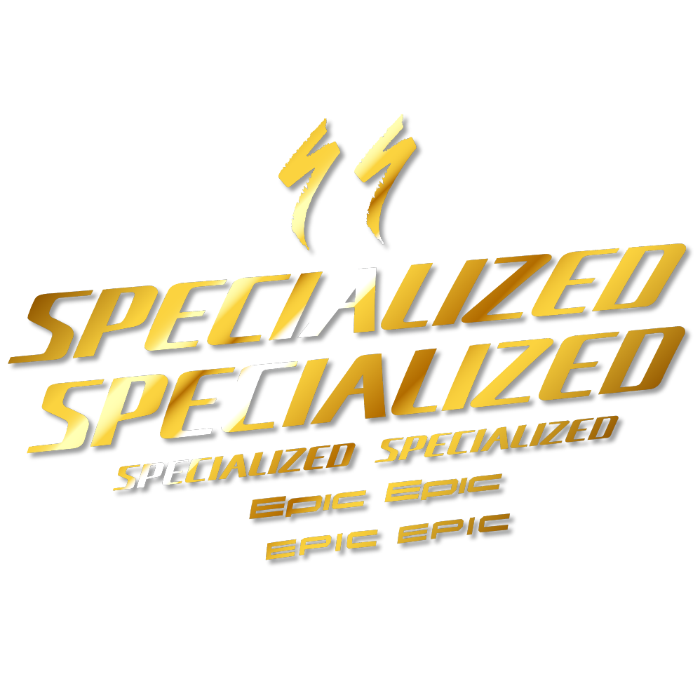 Decal Specialized Epic, Frame, bike sticker vinyl