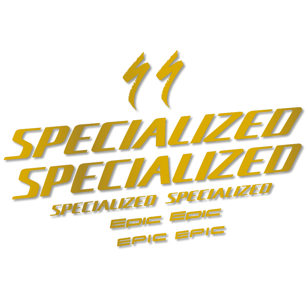 Decal Specialized Epic, Frame, bike sticker vinyl