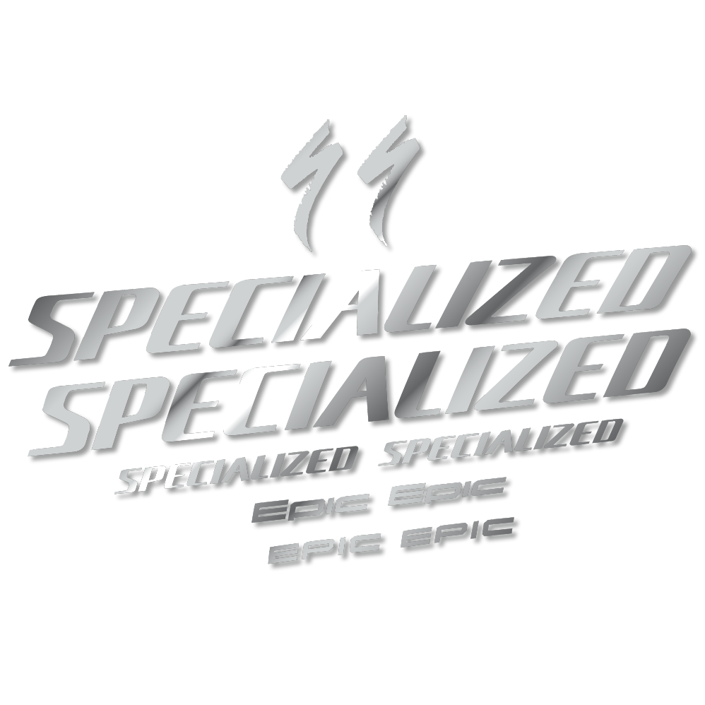 Decal Specialized Epic, Frame, bike sticker vinyl