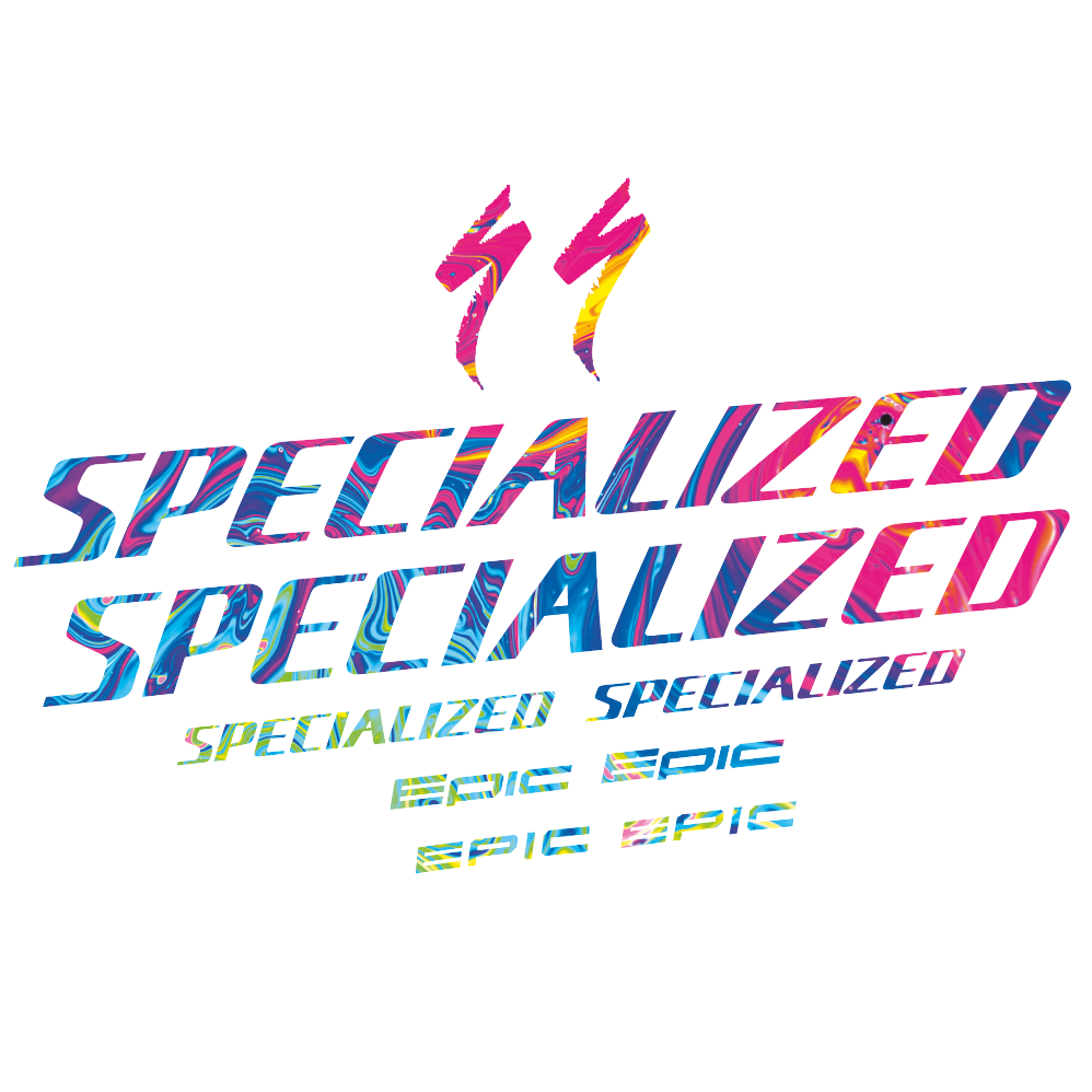 Decal Specialized Epic, Frame, bike sticker vinyl