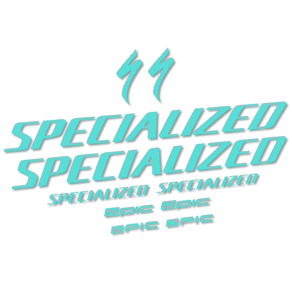 Decal Specialized Epic, Frame, bike sticker vinyl