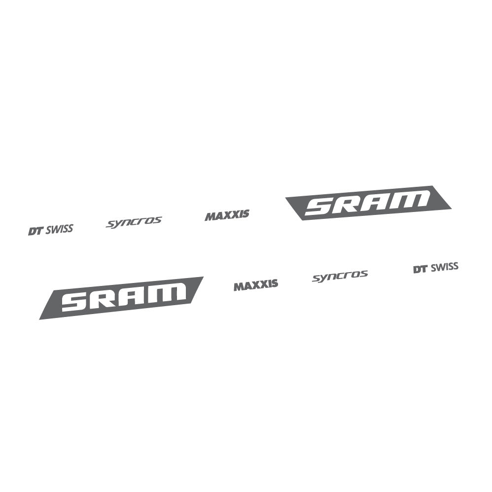Aufkleber Scott Spark RC WC Sram DT Swiss Maxxis Syncross, Rahmenschwinge, Fahrradaufkleber Vinyl