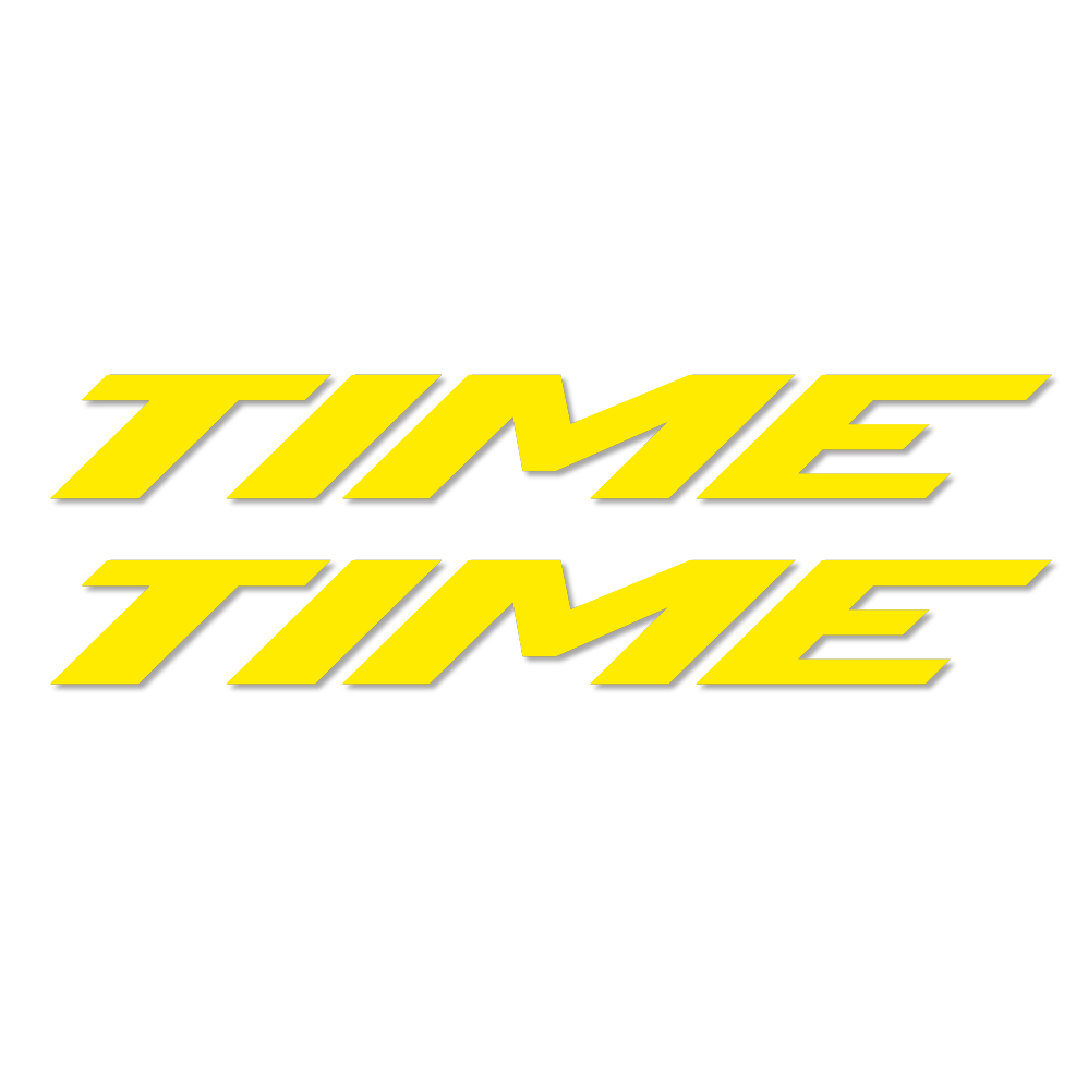 Decal Time, Frame, bike sticker vinyl