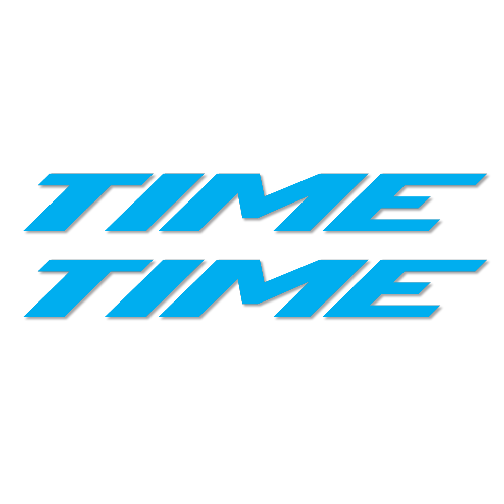 Decal Time, Frame, bike sticker vinyl