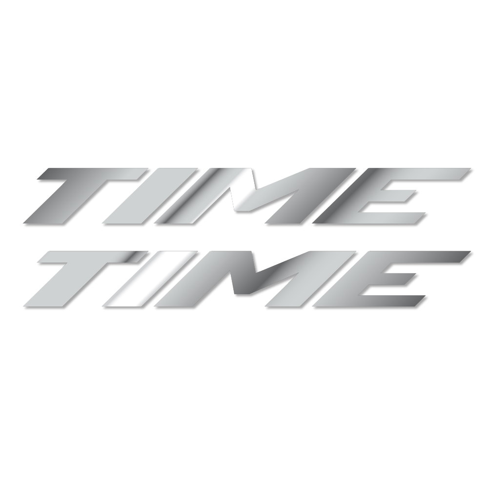 Decal Time, Frame, bike sticker vinyl