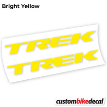 Load image into Gallery viewer, Decal Trek, Frame, bike sticker vinyl
