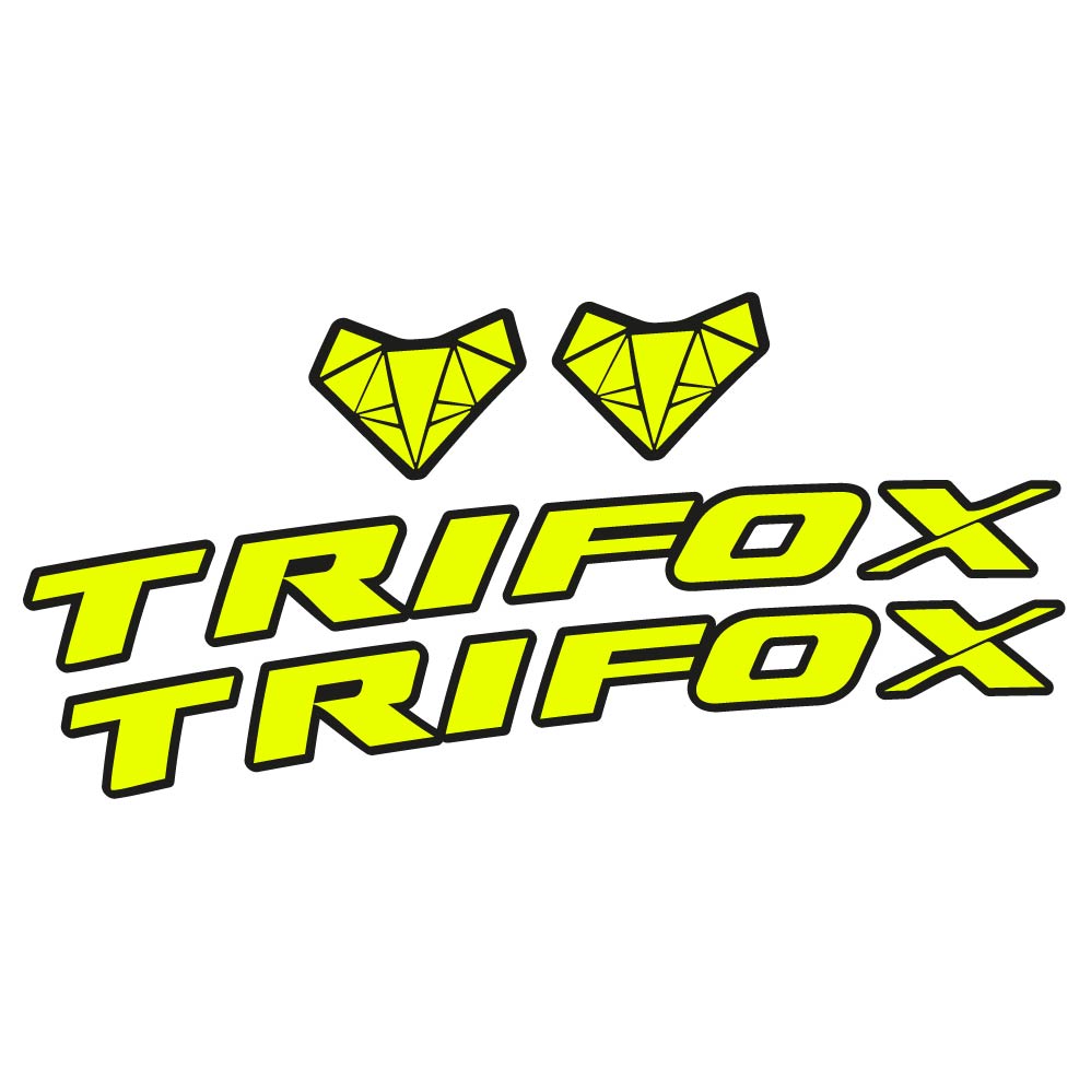 Aufkleber Trifox RHB200, Lenker, Fahrradaufkleber Vinyl