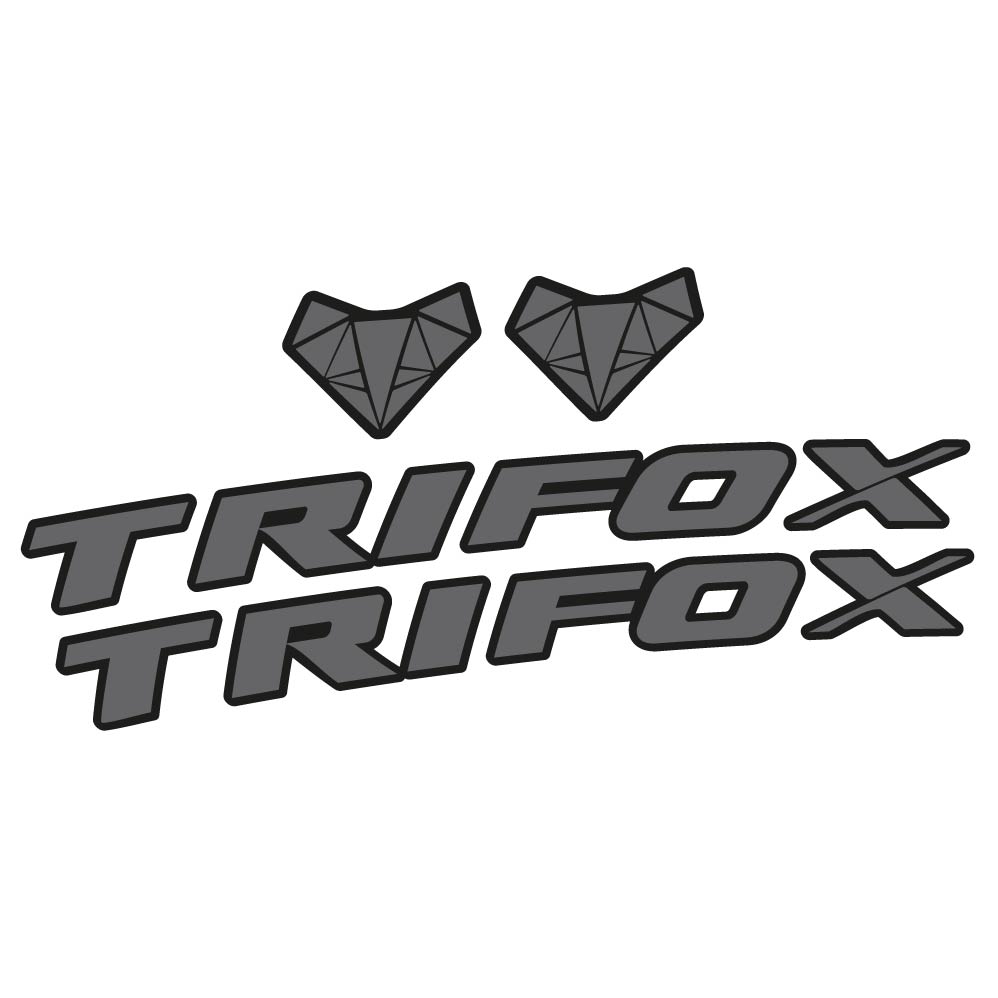 Aufkleber Trifox RHB200, Lenker, Fahrradaufkleber Vinyl