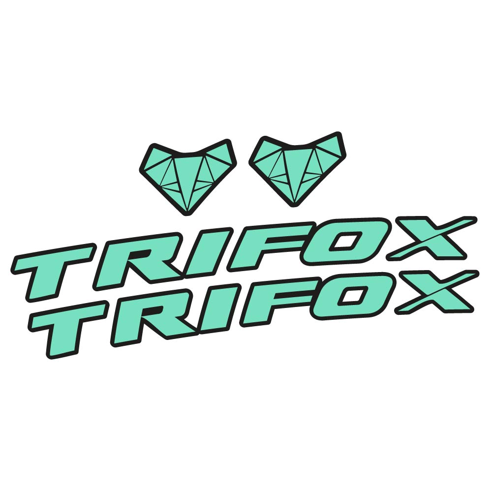 Aufkleber Trifox RHB200, Lenker, Fahrradaufkleber Vinyl