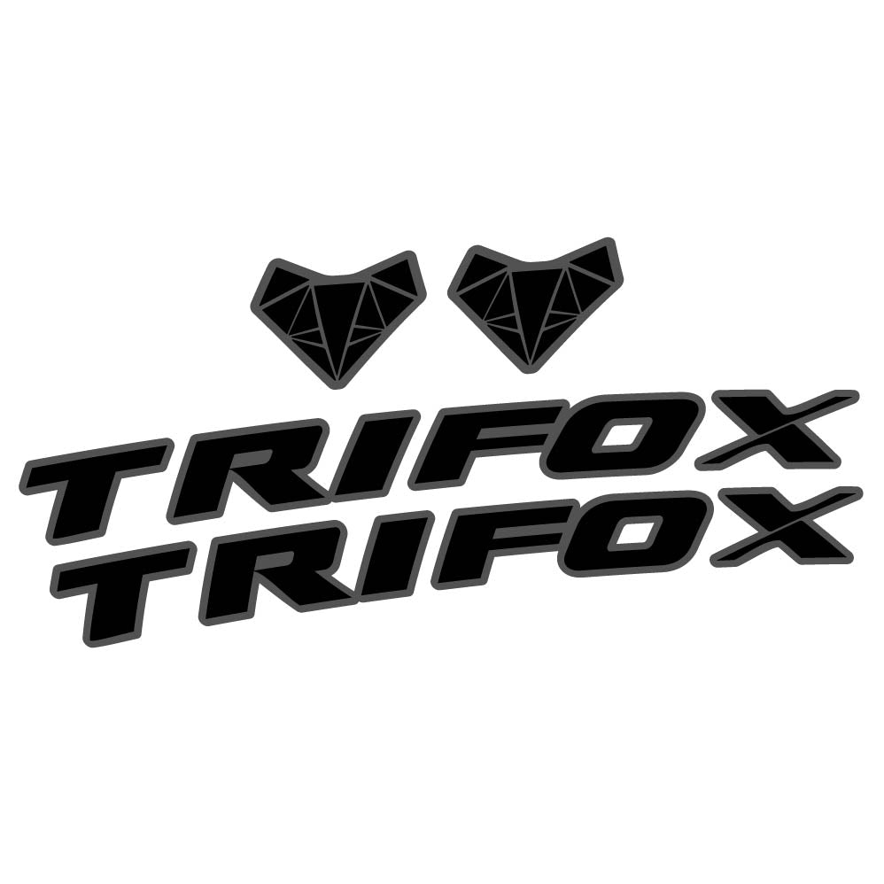 Aufkleber Trifox RHB200, Lenker, Fahrradaufkleber Vinyl