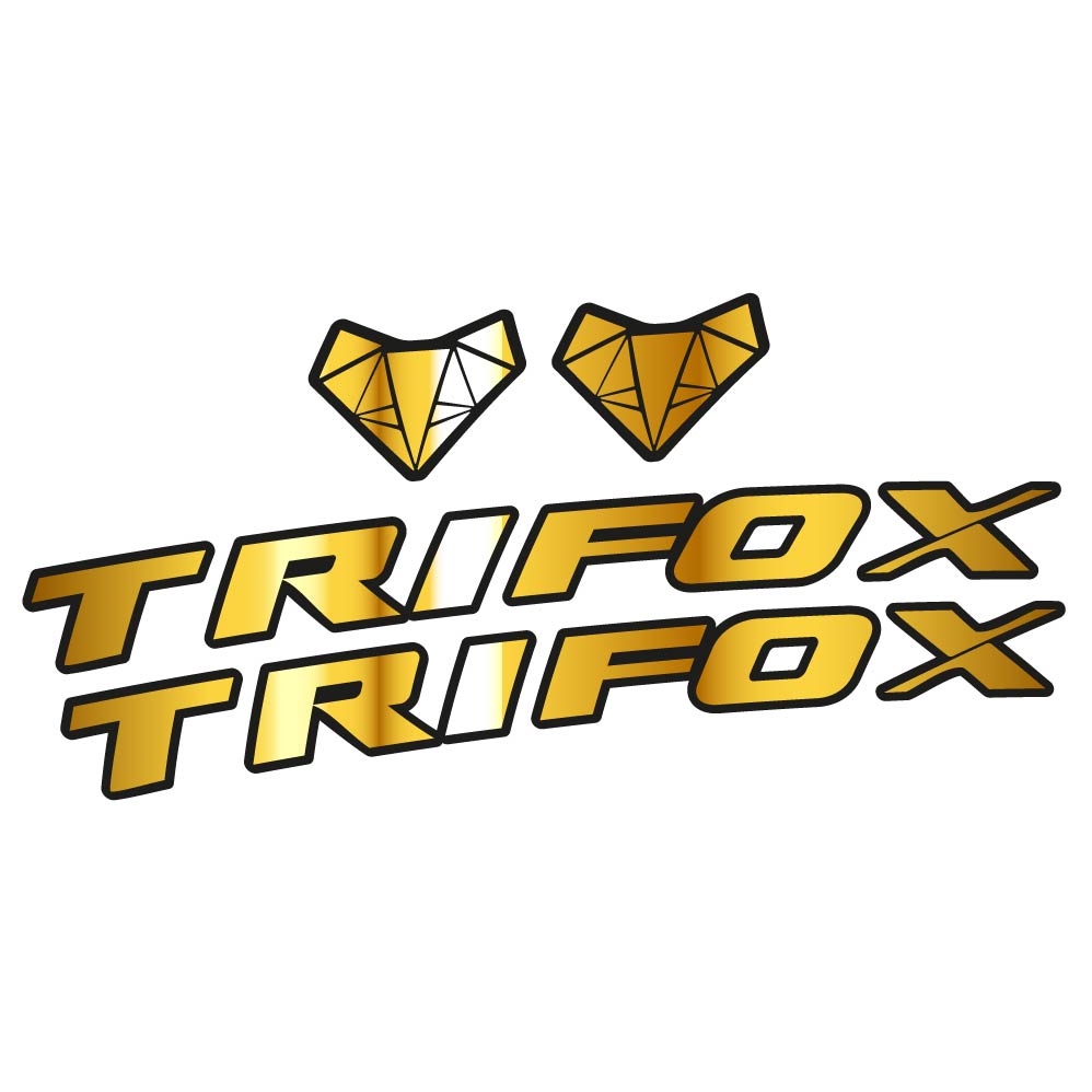 Aufkleber Trifox RHB200, Lenker, Fahrradaufkleber Vinyl