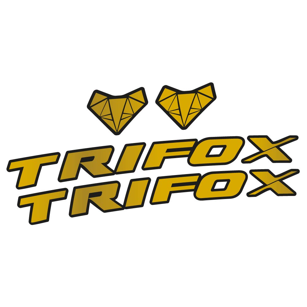 Aufkleber Trifox RHB200, Lenker, Fahrradaufkleber Vinyl