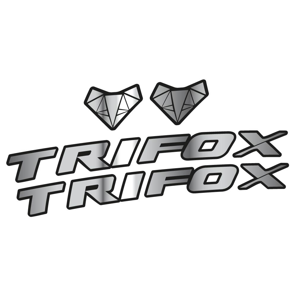 Aufkleber Trifox RHB200, Lenker, Fahrradaufkleber Vinyl