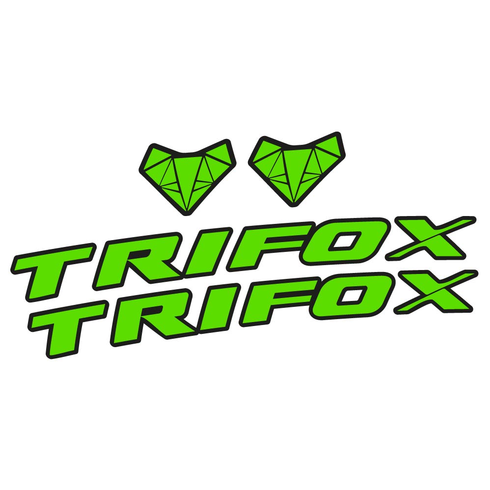 Aufkleber Trifox RHB200, Lenker, Fahrradaufkleber Vinyl