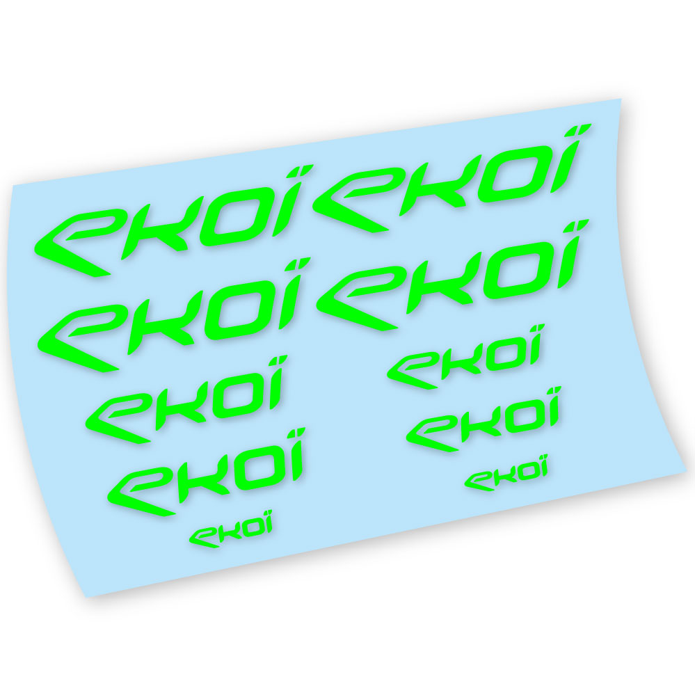 Decals, Ekoi, Helmet, Bike sticker vinyl