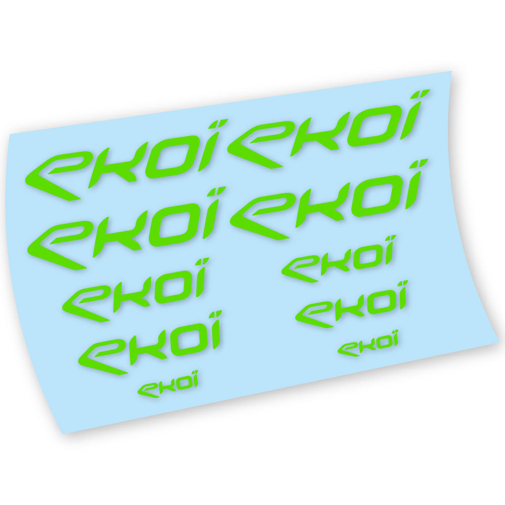 Decals, Ekoi, Helmet, Bike sticker vinyl