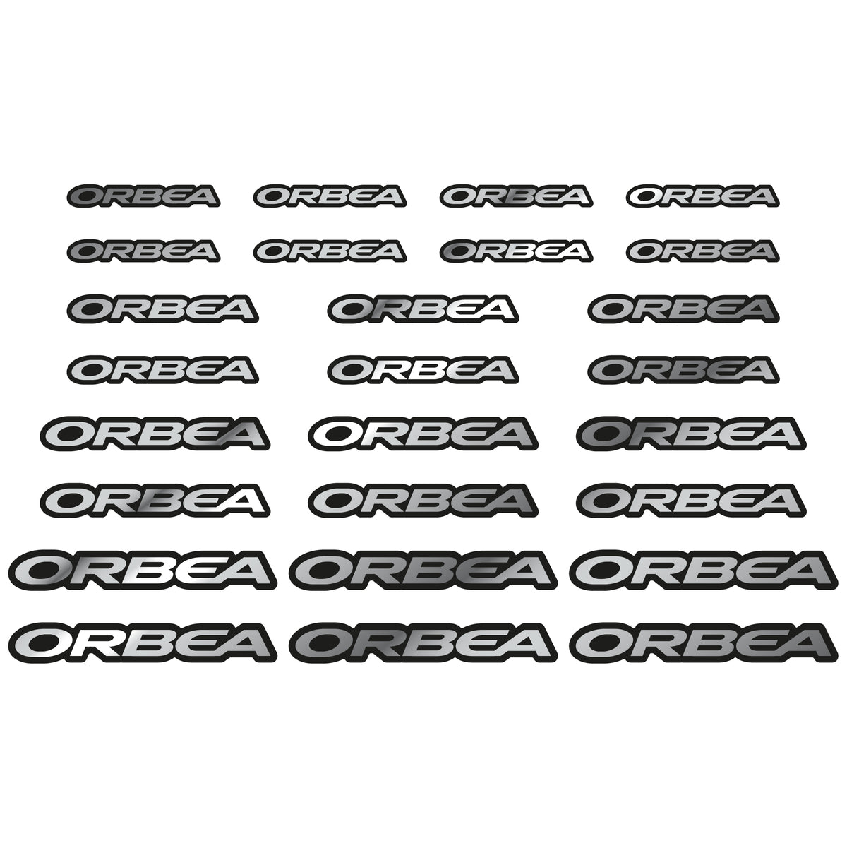 Aufkleber, Orbea-Logo, Helm, Fahrradaufkleber, Vinyl