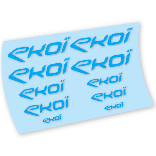 Decal for Ekoi helmet – bike sticker vinyl